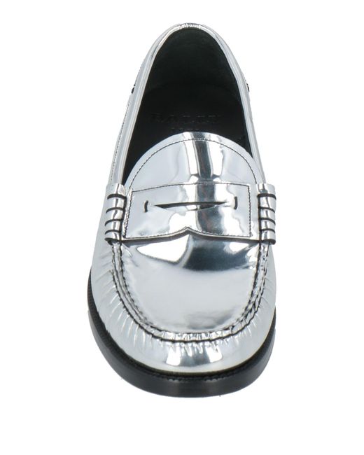 Bally White Mokassin