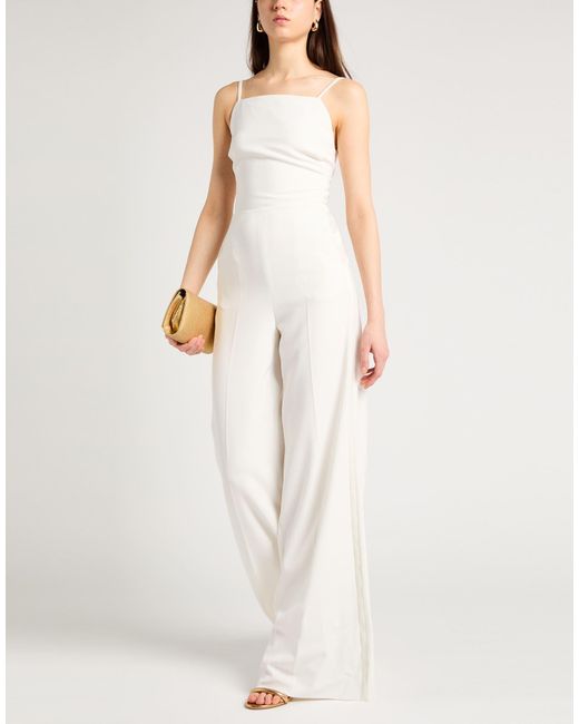 Max Mara White Jumpsuit
