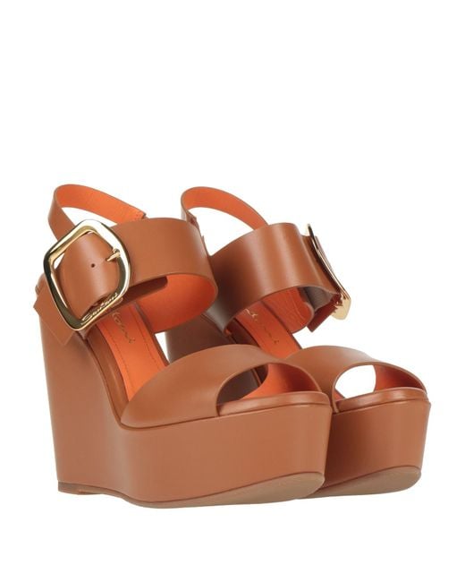 Santoni Brown Sandals