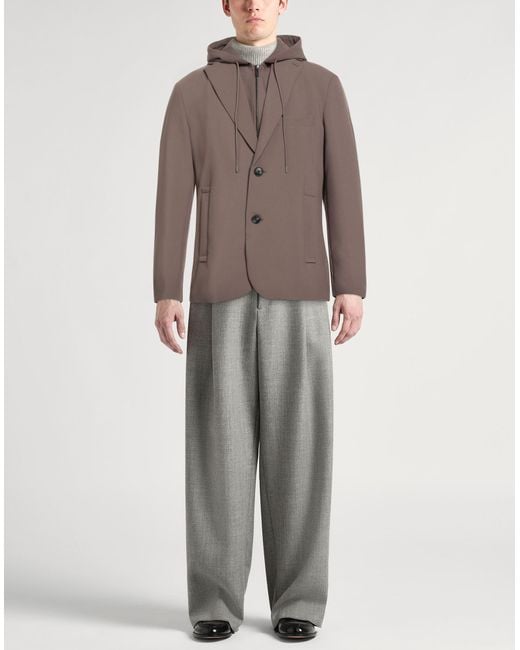 Emporio Armani Brown Blazer for men