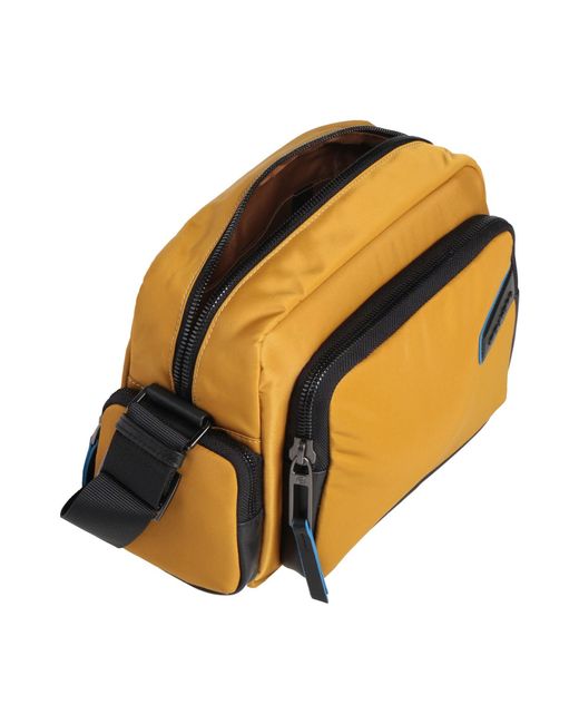 Piquadro Yellow Cross-Body Bags