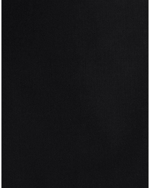 Amen Black Mini Skirt Polyester, Virgin Wool, Elastane