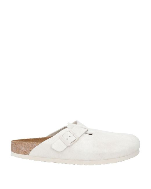 Birkenstock White Mules & Clogs Leather for men