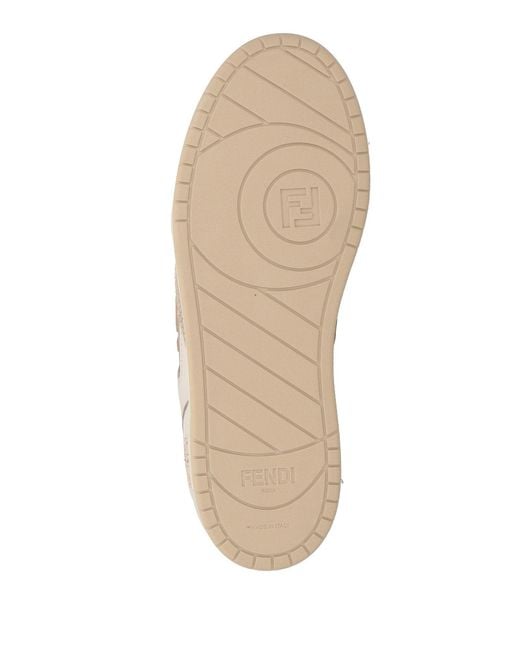 Fendi Natural Trainers