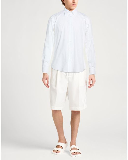 Camisa Barena de hombre de color White
