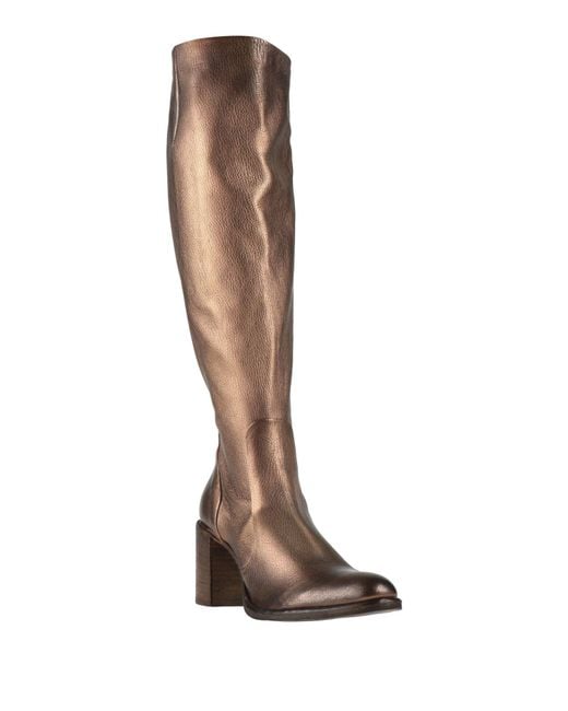 Strategia Brown Boot Leather