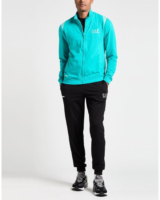 EA7 Blue Tracksuit for men