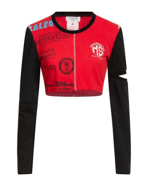 T-Shirt di MARINE SERRE in Red