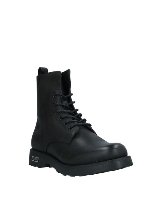 Cult Black Ankle Boots for men