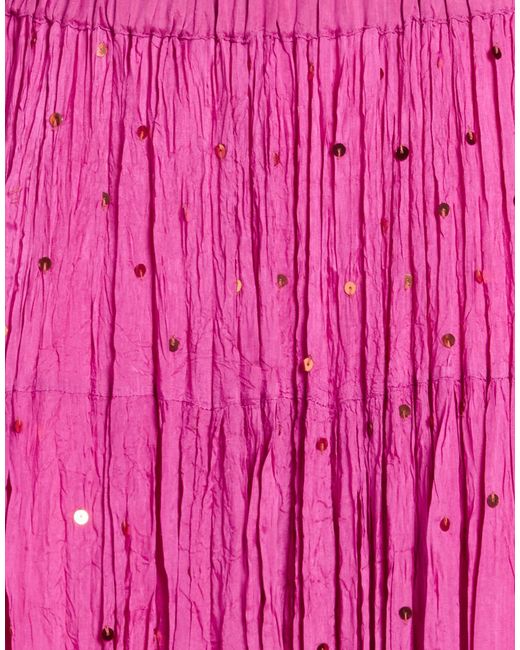Clips Pink Maxi Skirt