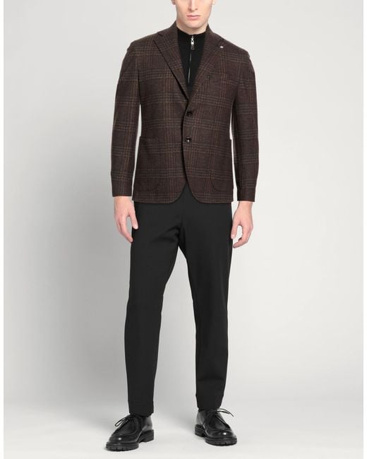 Bharnaba Black Blazer for men