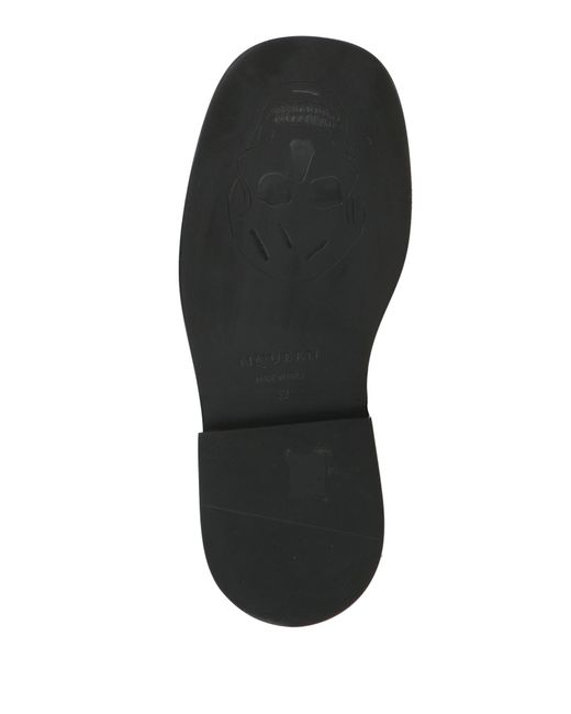 McQueen Black Sandals