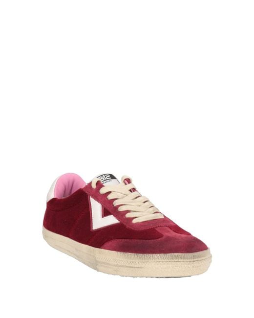 4b12 Red Burgundy Sneakers Textile Fibers for men
