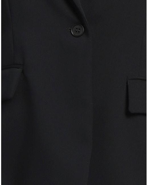 P.A.R.O.S.H. Black Blazer Polyester