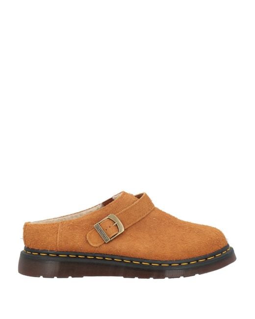 Dr. Martens Brown Camel Mules & Clogs Leather for men