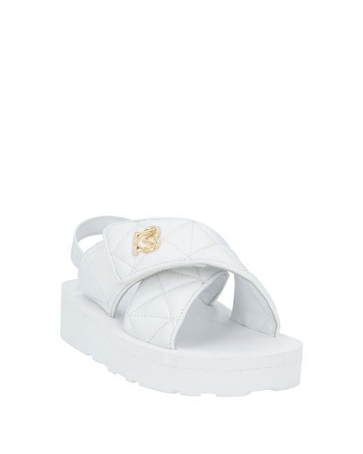 Love Moschino White Sandals