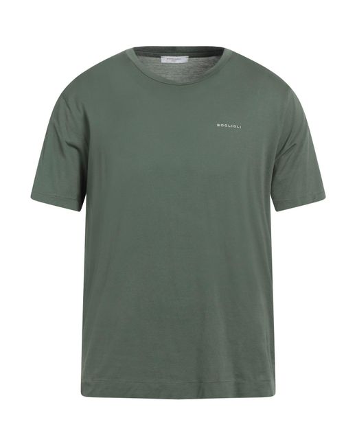 Boglioli Green T-shirt for men