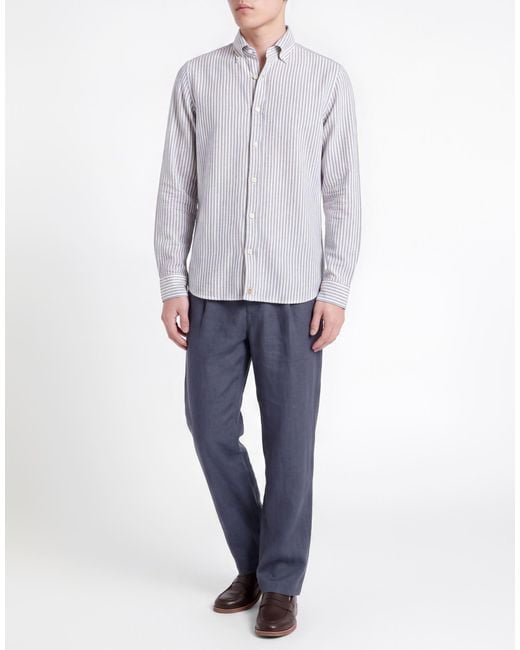 Camisa Sonrisa de hombre de color White