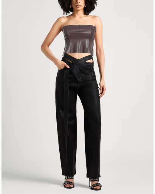 Norma Kamali Brown Top