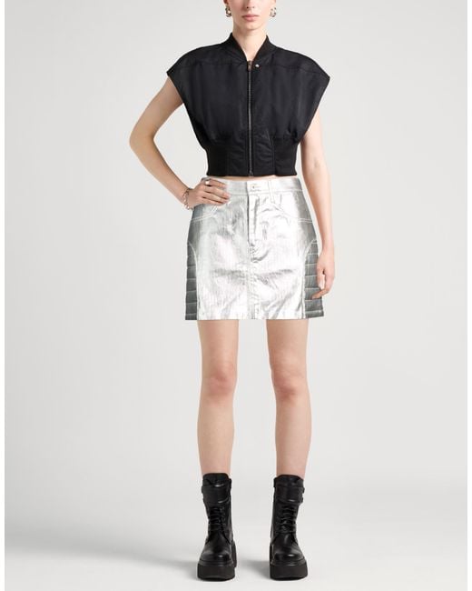 Junya Watanabe White Mini Skirt