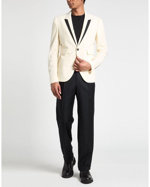 SAPIO Natural Wool Tuxedo Blazer Jacket for men