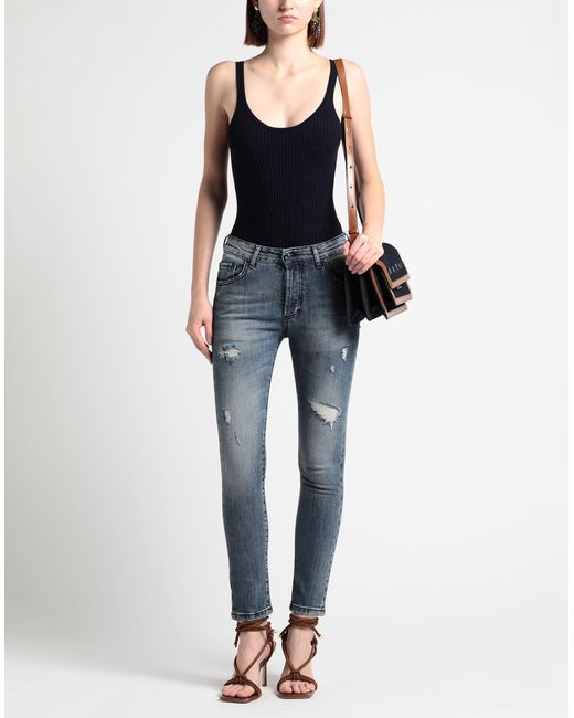 CoSTUME NATIONAL Blue Jeans Cotton, Elastane
