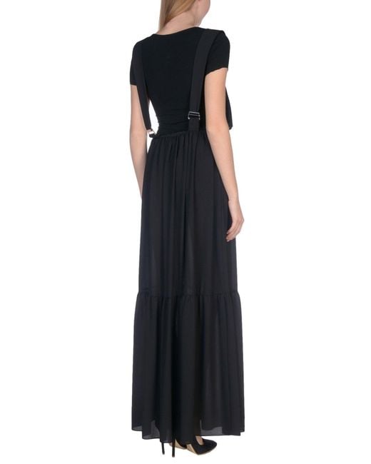 Pinko Black Overalls Polyester