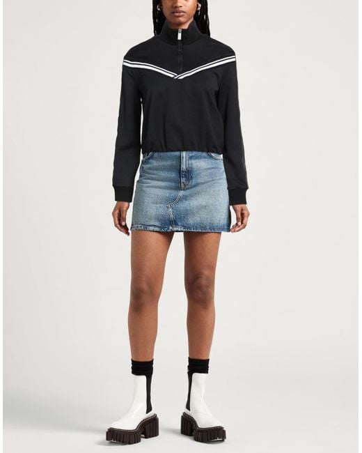 Off-White c/o Virgil Abloh Black Sweatshirt Polyamide, Elastane, Cotton