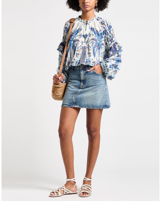 Farm Rio Blue Tops