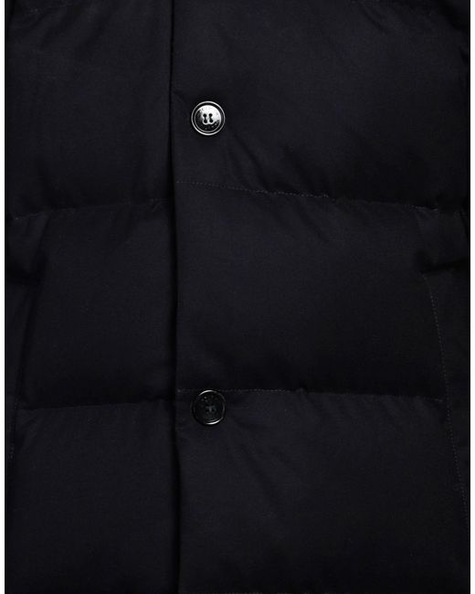 Woolrich Blue Puffer Virgin Wool for men