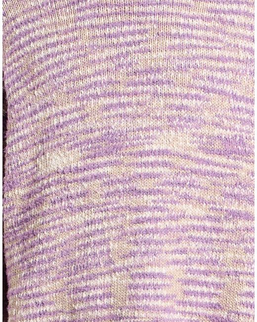 MSGM Pink Lilac Sweater Cotton for men