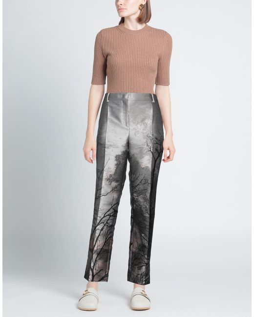 Alberta Ferretti Gray Pants
