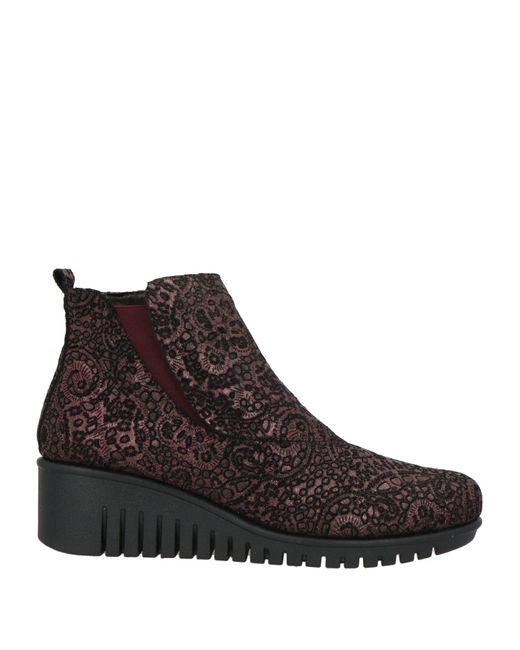 The Flexx Brown Ankle Boots Leather