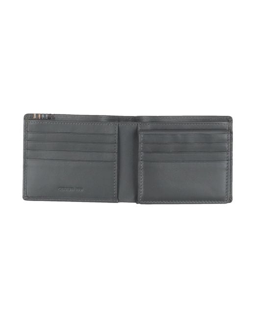 Cerruti 1881 Gray Wallet Calfskin for men