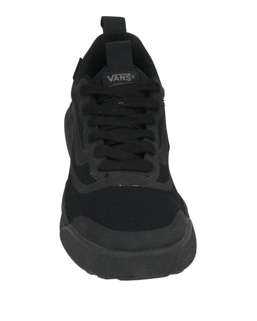 Vans Black Sneakers Textile Fibers