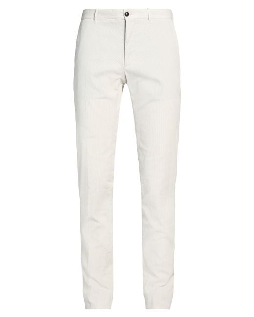 Incotex White Trouser for men