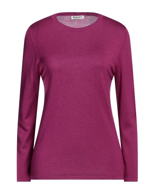Kangra Purple Mauve Sweater Silk, Cashmere