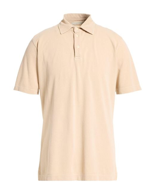 Daniele Fiesoli Natural Polo Shirts for men