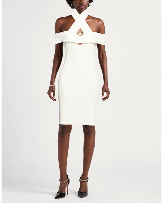 Just Cavalli White Mini Dresses