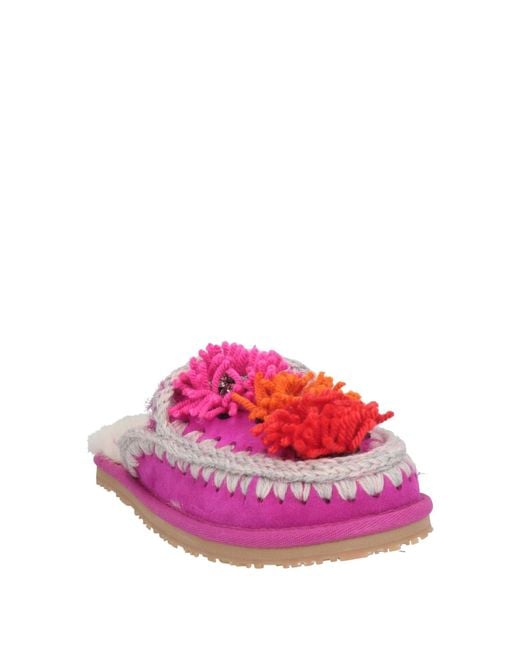 Mou Pink Mules & Clogs