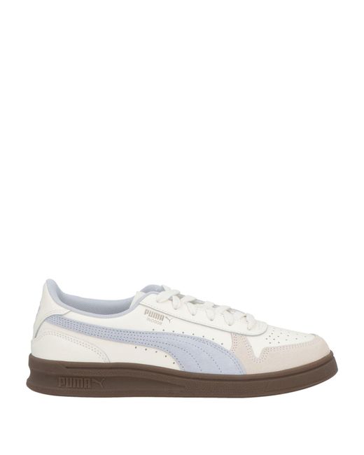 PUMA White Sneakers Leather