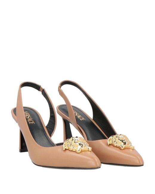 Versace Metallic Pumps Calfskin