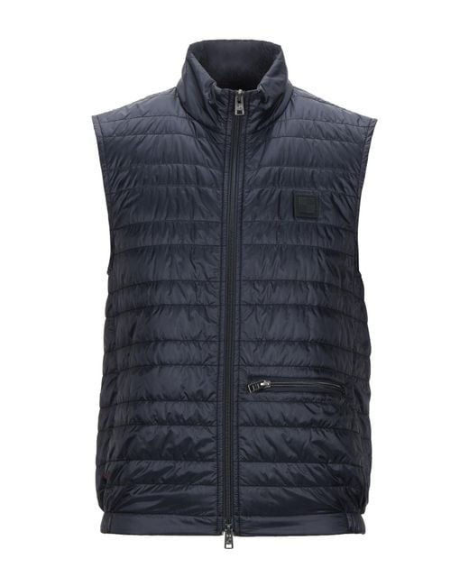 Woolrich Blue Midnight Puffer Polyester for men