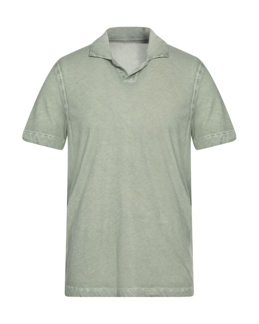 Majestic Filatures Green Polo Shirt for men