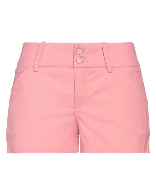 Jacob Coh?n Pink Coral Shorts & Bermuda Shorts Cotton, Polyamide, Elastane