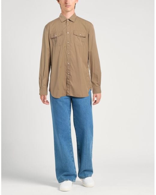 Boglioli Brown Shirt for men