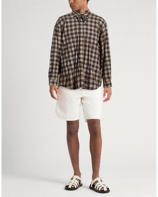 DSquared² Gray Shirt Cotton for men