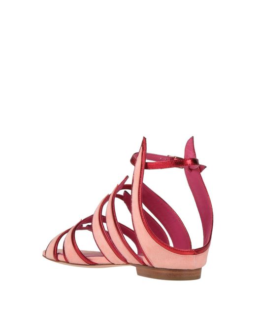 Oscar Tiye Pink Sandals