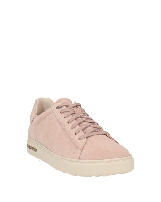 Birkenstock Pink Sneakers Leather