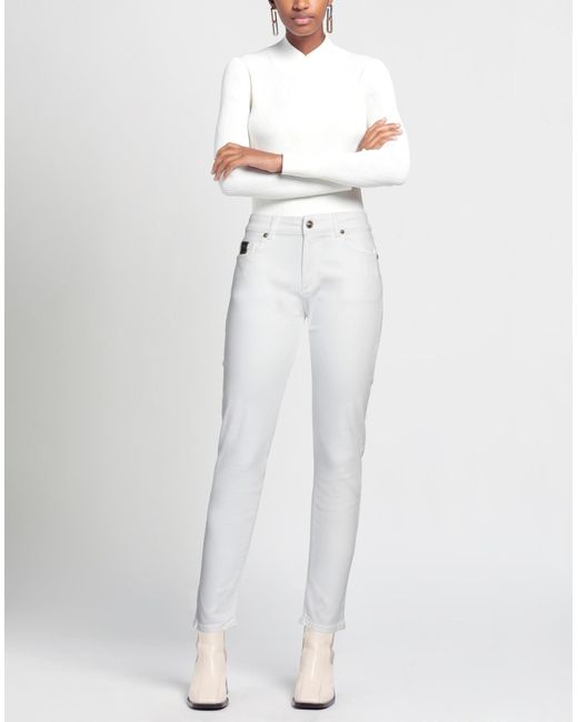 Pantaloni Jeans di Versace in White